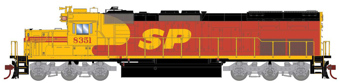 SD40T-2 EMD 8351 of the Southern Pacific - digital sound fitted
