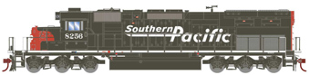 SD40T-2 EMD 8256 of the Southern Pacific - digital sound fitted