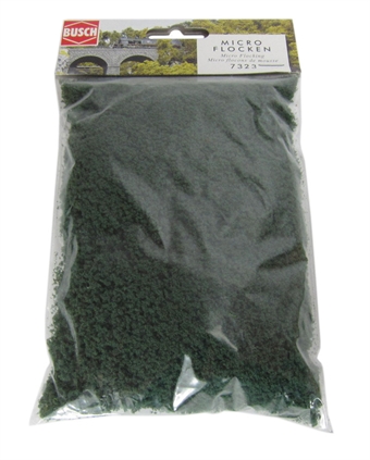 Fine Flock Dark Green HO scale
