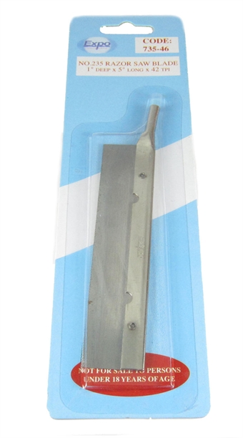Razor Saw Blade - No 235 - For Use With 735-40