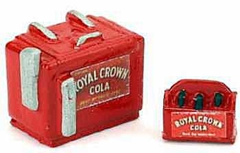 Custom Chest Soda Machine and Case RC Cola