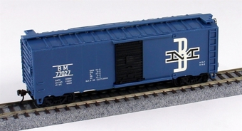 40' Box Car, Boston and Maine #77027