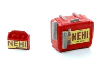 Custom Chest Soda Machine and Case Nehi