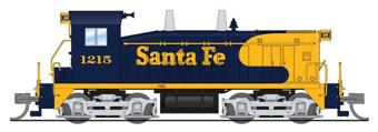 NW2 EMD 1215 of the Santa Fe - digital sound fitted