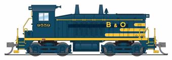 NW2 EMD 9559 of the Baltimore & Ohio - digital sound fitted
