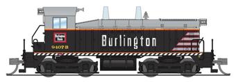 NW2 EMD 9407B of the Burlington Route - digital sound fitted