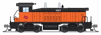 SW7 EMD 623 of the Milwaukee Road - digital sound fitted