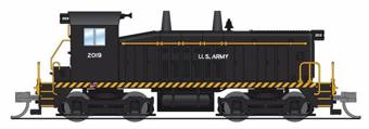 SW8 EMD 2034 of the United States Army - digital sound fitted
