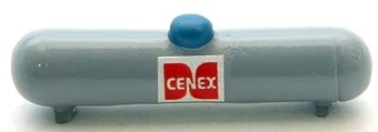 Custom Large Tank Propane (Gray/Blue Top)