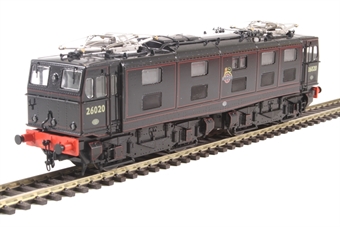 Class 76 EM1 Woodhead electric 26020 in BR black with early crest - gloss finish as preserved - Limited Edition for Olivias Trains
