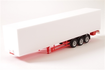Articulated Trailer in White