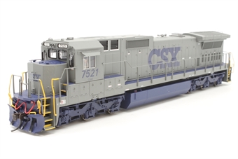 Dash 8-40C GE 7521 of the CSX