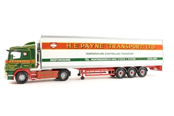 Scania Refridgerated Box Trailer - 'H E Payne'