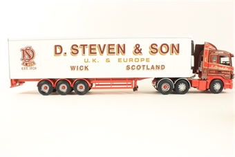 Scania Fridge Box Trailer 'D Stevens and Son'