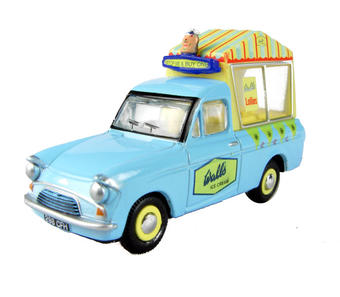 Ford Anglia van in "Walls Ice Cream"