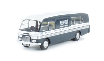 Mobile Training Unit/car transporter "British Leyland special tuning department" in blue