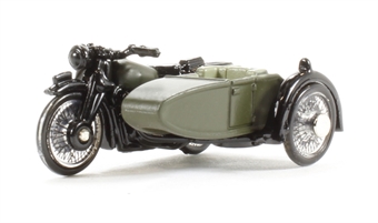BSA M20/WM20 Motorcycle & sidecar 34th Armoured Brigade 1945