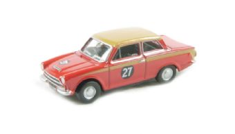 Ford Cortina MkI in red & gold racing livery