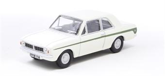 Ford Cortina Mk2 Ermine White/Sherwood Green