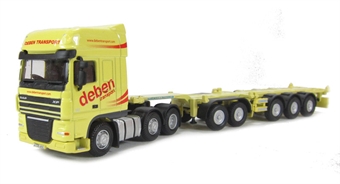 DAF D-TEC CombiTrailer "Deben Transport" for Intermodal Freight Containers