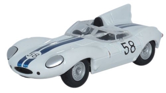 Jaguar D Type Winner Lime Rock 1957 - Walt Hansgen
