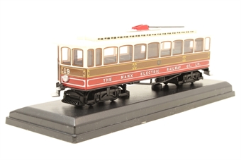 Manx Electric Railway 'Winter Saloon' Car 19 - Exclusive to Isle of Man Transport - Unpowered model