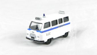 Morris J2 ambulance in "London Ambulance" livery