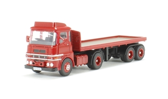 ERF LV Flatbed in red