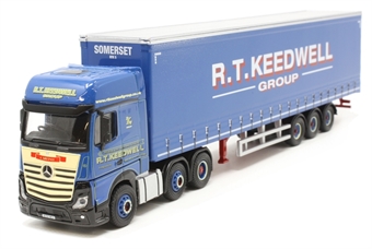 Mercedes Actros GSC Curtainside R T Keedwell