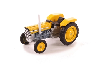 Massey Ferguson Tractor with Open Cab in Yellow