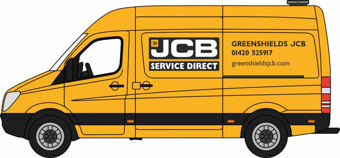 Mercedes Sprinter Van Greenshields JCB