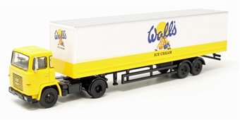 Walls Ice Cream Scania 110 40ft Box Trailer