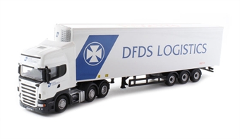 Scania R Topline Fridge Trailer "DFDS Logistics"