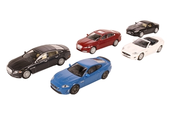 Jaguar 5 piece set - XJ, XKRS, XF, XK, F
