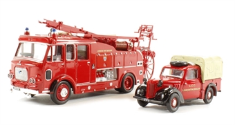 London Fire Brigade Set - Dennis F106 and Austin Tilly
