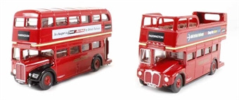 London Transport Twin Bus Set