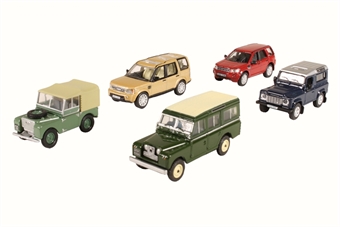 5 Piece Land Rover Set I/II/Disco/Defender/Freelander