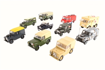 10 Piece Land Rover Military Set