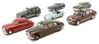 Royal family cars and vehicles - set of 7
