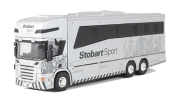 Eddie Stobart Scania Horsebox (comes in white box)