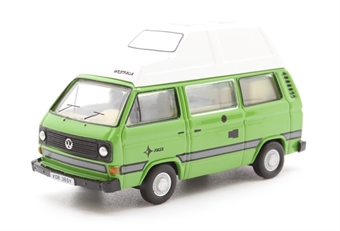 VW T25 Camper van in Liana green & white