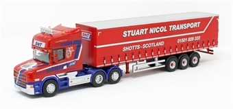 Scania T Cab Short Curtainside - Stuart Nicol Transport