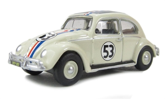 VW Beetle Pearl White - "Herbie"
