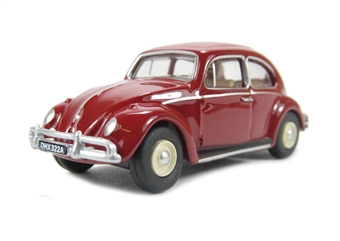 VW Beetle in Ruby Red