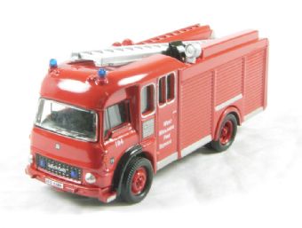 Bedford TK Carmichael Fire Engine in "West Midlands Fire Service" livery