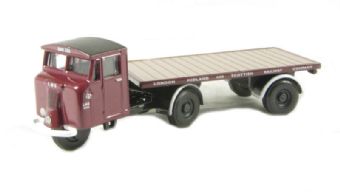 Mechanical Horse & Flatbed Trailer in LMS livery