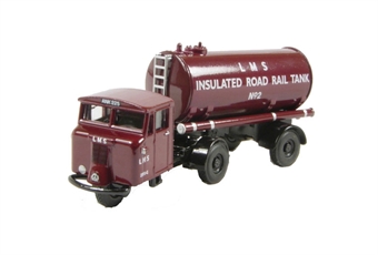 Mechanical Horse Tank Trailer in LMS livery