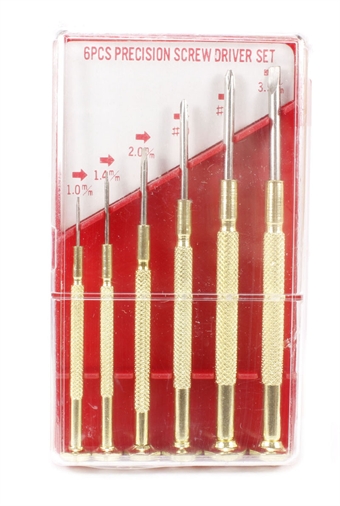 High Quality Jewellers Screwdriver Set