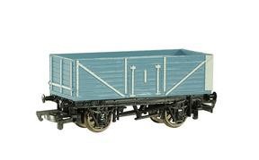 7-plank open wagon in blue