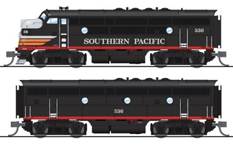 F3A & F3B EMD 336 & 536 of the Southern Pacific - digital sound fitted